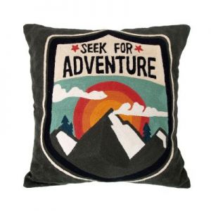 StoreBror Poduszka haftowana ADVENTURE IBB0057