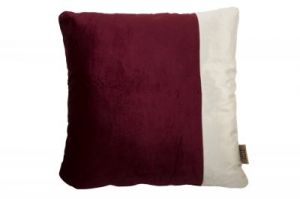 Dutchbone Poduszka VELVET SQUARE winna 8600013