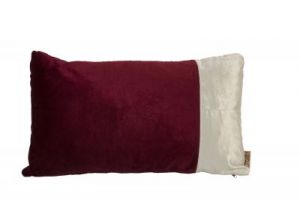 Dutchbone Poduszka VELVET RECTANGLE winna 8600015