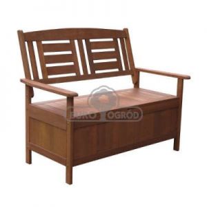 Hecht Ławka Skrzynia Ogrodowa Deluxe Bench Drewno 120cm