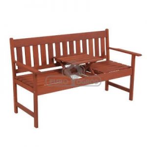 Hecht Ławka Ogrodowa Occassional Bench Wysuwany Stolik 150cm