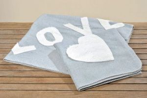 KOC, PLED SZARY - LOVE