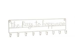 WIESZAK ŚCIENNY THE KEYS TO HAPPINESS