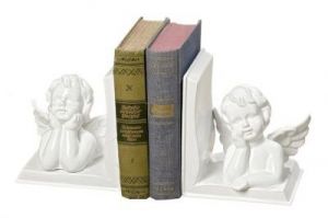 PODPÓRKI DO KSIĄŻEK ANIOŁY, CERAMICZNE