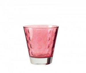 LO - Szklaneczka 220 ml, rubinowa, OPTIC