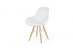 Kubikoff Krzesło ZIGZAG DIMPLE POP eko-skóra ZIGZAGDIMPLEPOP-ECO